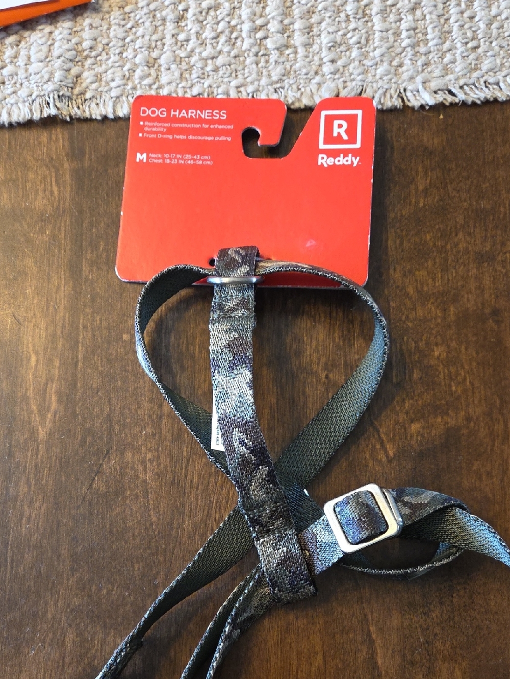 Reddy Dog Harness in Camouflage Green - Medium